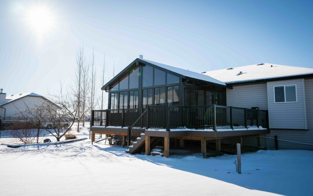 3-season sunroom in Calgary