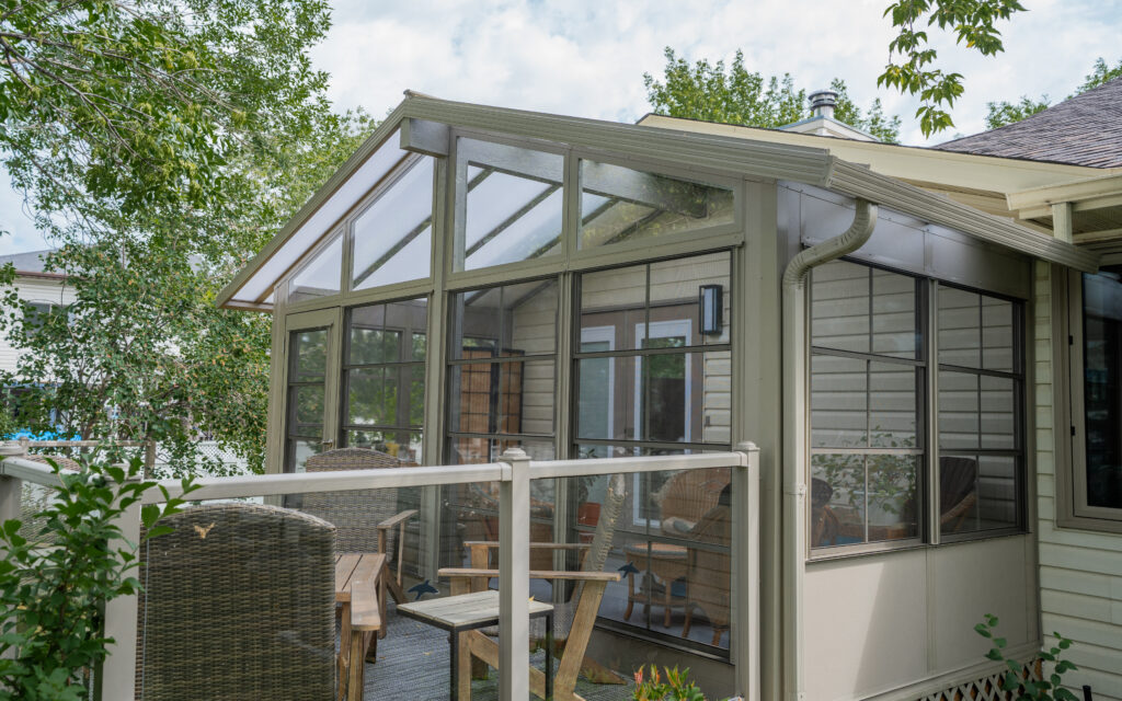 3-season sunroom in Calgary