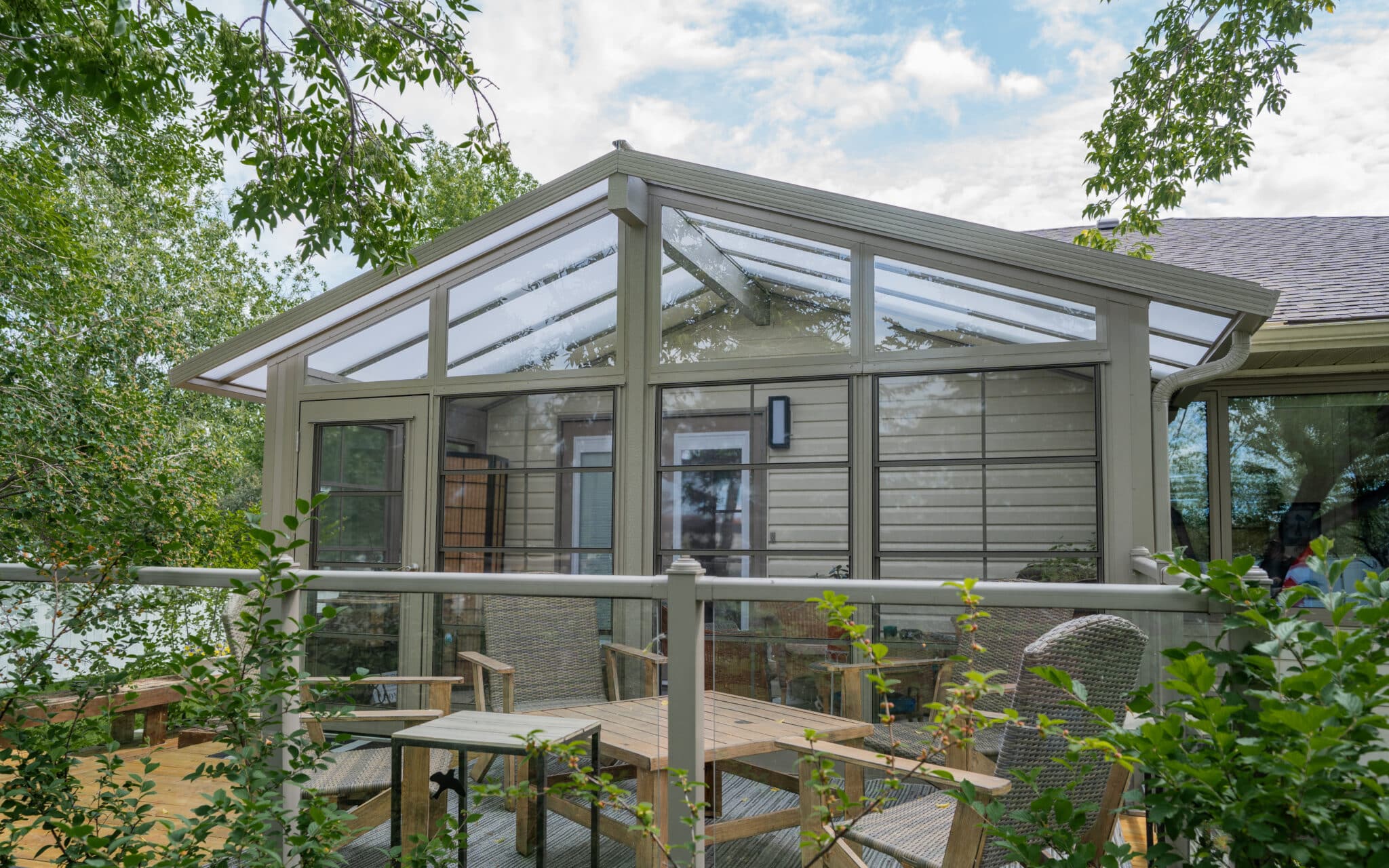 3-season sunroom in Calgary