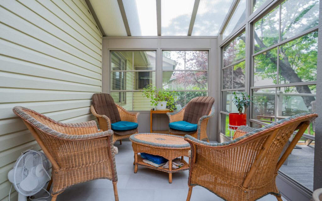 3-season sunroom in Calgary