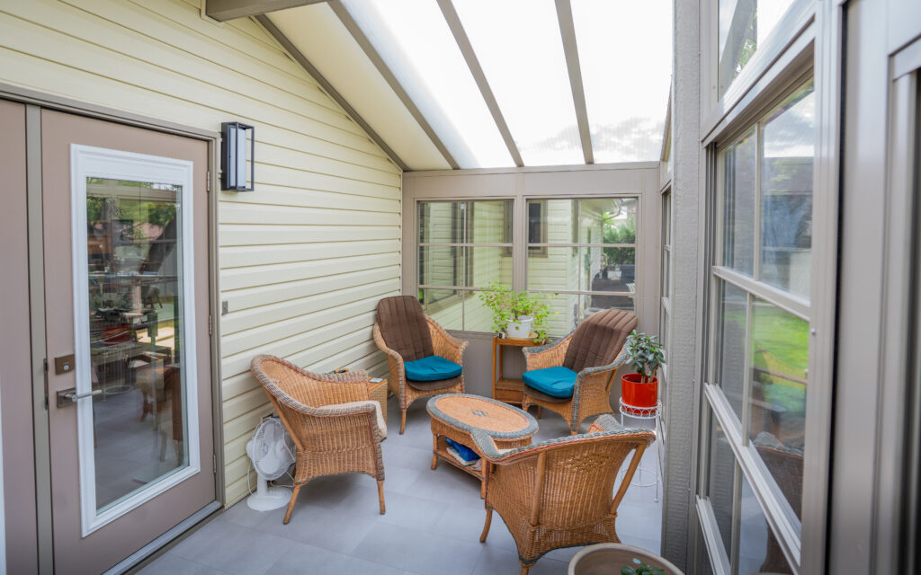 3-season sunroom in Calgary