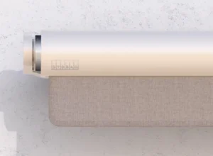 Rounded awning cassette side profile