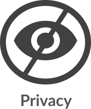 Privacy protection icon