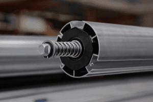 Motorized roller tube and drive mechanism